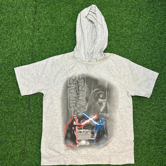 Star Wars Other - Star Wars Darth Vader Lightweight Hooded Graphic Tee